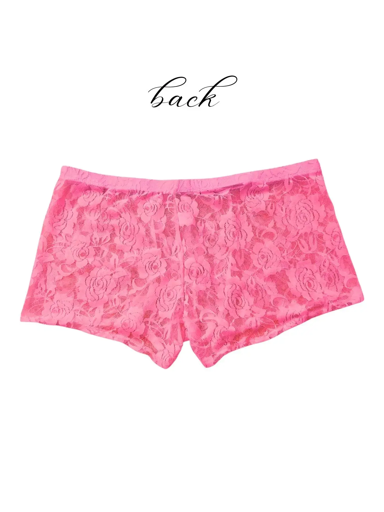 1 pieza de bordado de encaje sexy de nuevo diseño de moda para hombres, ropa interior de esquina plana de encaje transparente de alta elasticidad, sexy, seda de hielo 3256811662670417