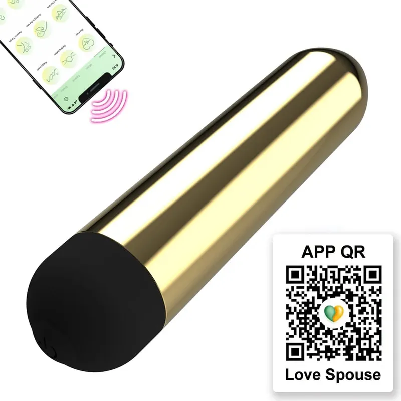 Kraftig Bullet Vibrator APP Bluetooth Control Klitoral G Spot Stimulation Massager Mini Anal Pussy Stimulator Sexlegetøj til kvinder