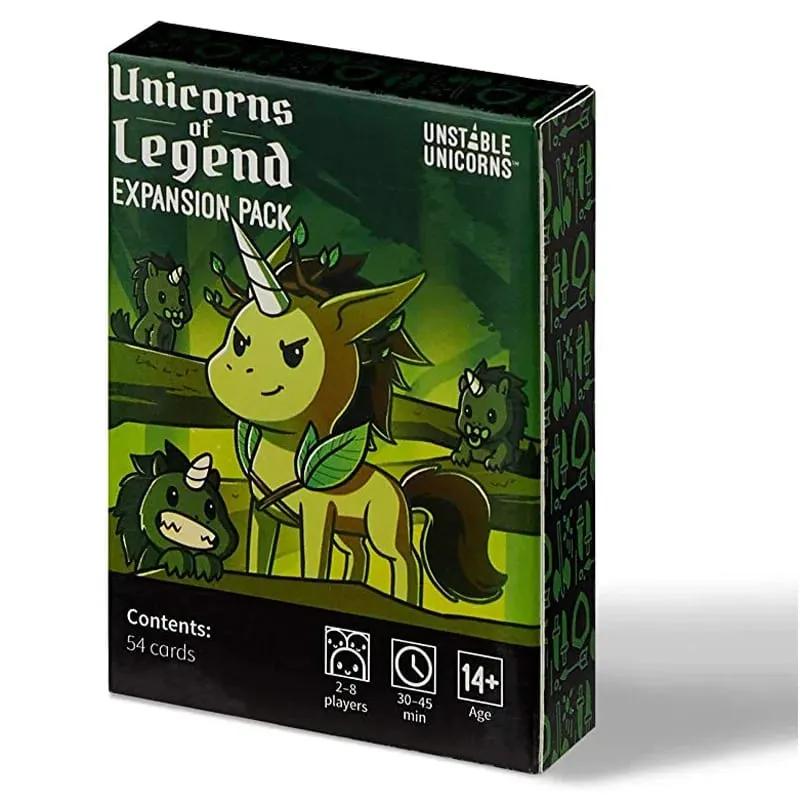 Unstable Games Here to Slay Card Game Unicorns Here to Sleigh Holiday Expansion Pack Family Game Night Strategic role Card Game