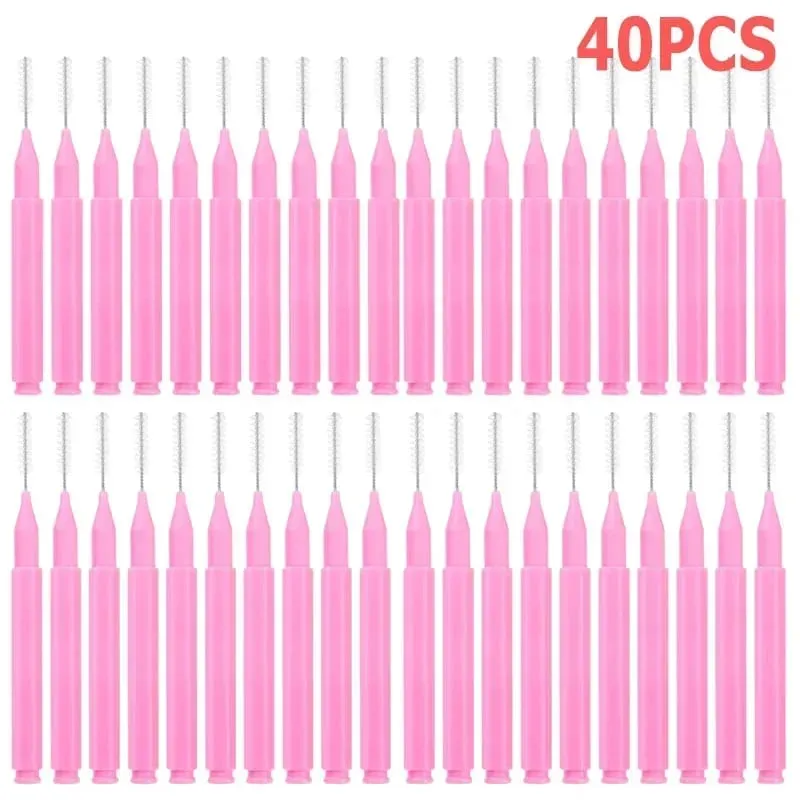 50PCS Mini Eyebrow Brush Portable Brow Perm Brushes Disposable Bendable Micro Eyelash Brow Lifting Brushes Applicators Tools