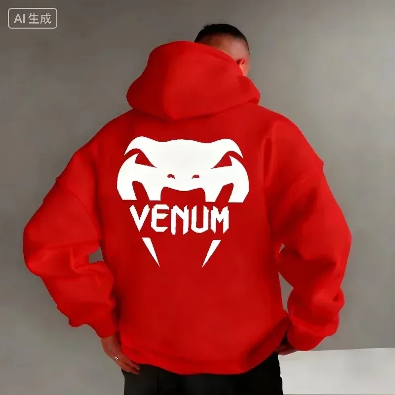 2026 NEw NEw New! UFC Men's Boxing Sports Hoodie Warm and Comfortable Casual Hoodie for Autumn and Winter Fashionable Printed