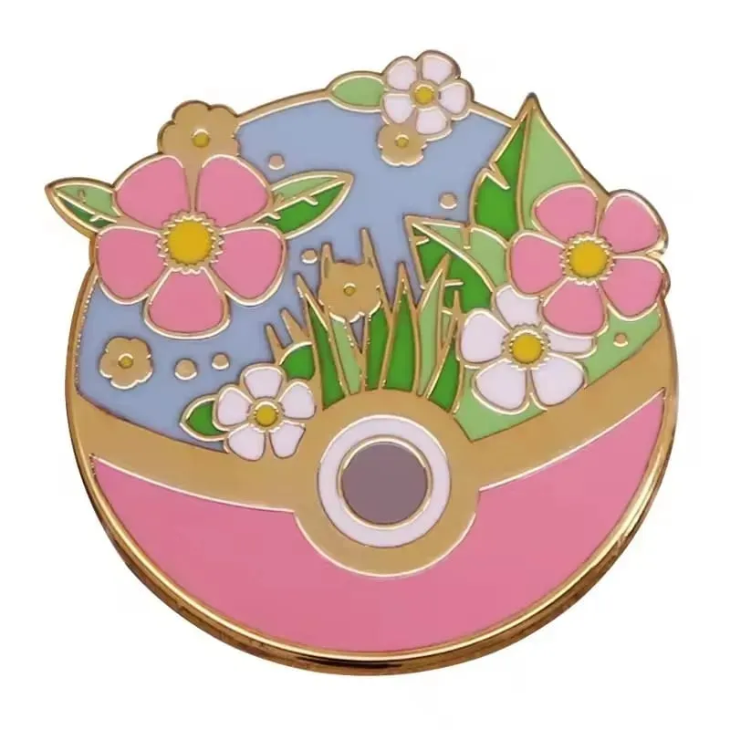 Pokemon Bulbasaur Enamel Pin for Backpacks Lapel Pins Brooch for Clothes Metal Badges Accessories Jewelry Friends Gifts