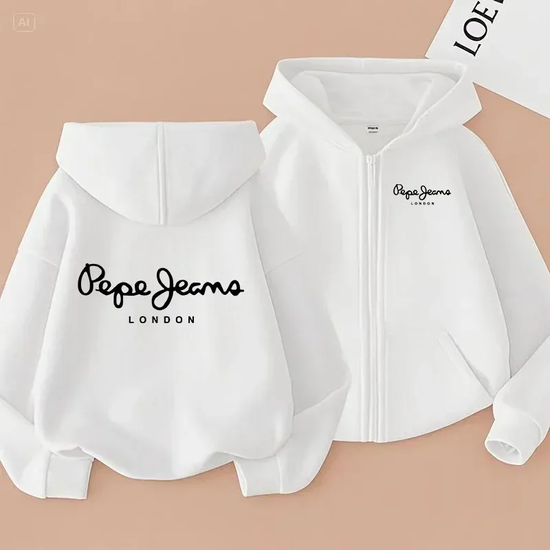 2026 Men's and Women's Cardigans Hooded Zippered Hoodies Sportswear Casual Fashionable Playful Loose Outerwear Clothing — image 2