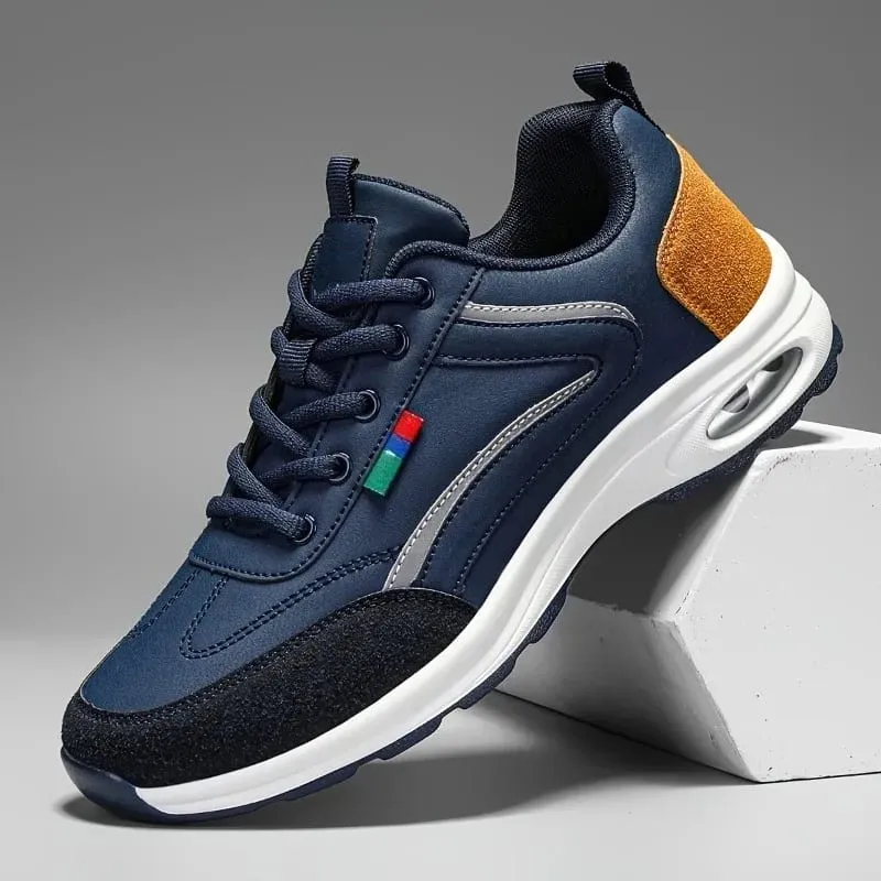 Men's Casual Sneakers Breathable Mesh Upper Walking Shoes Outdoor Modern Style in Athletic Footwear Shoes Man