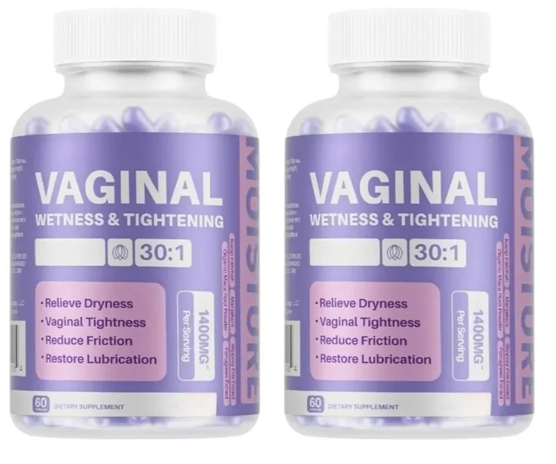 Women Vaginal Tightening Capsule Contain Maca Root & Fenugreek Support Elasticity PH Balance and Intimate Dryness Relief 60count