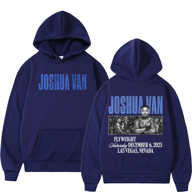 Joshua Van The Fearless Fan Gifts Hoodies Men's Clothing Violence Aesthetic Sweatshirt Casual Bodywarmer Fleece Hoodie Pullovers