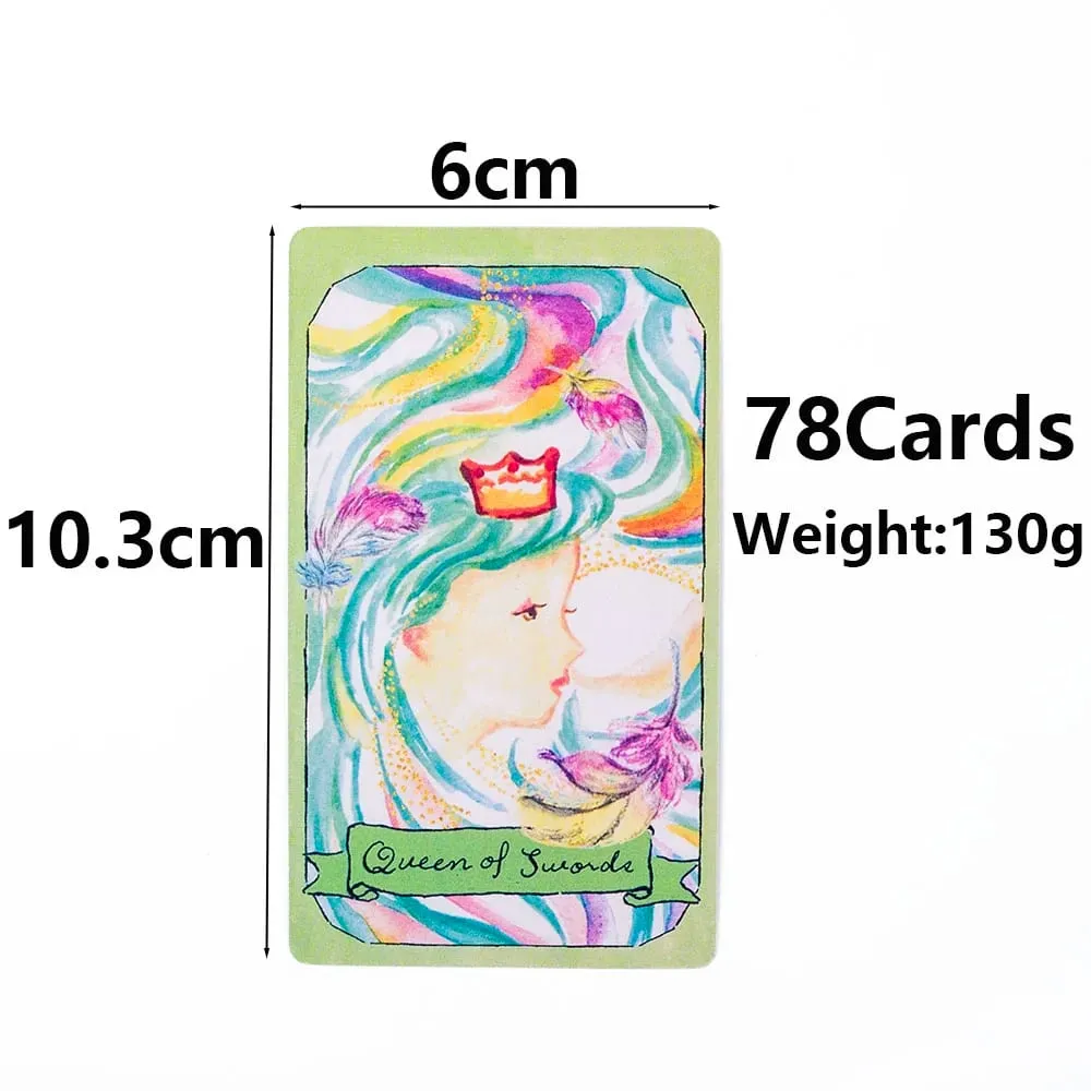 10.3*6Cm Day Dream Tarot 78Pcs Leisure Entertainment Game Card Family Gathering Divination Deck