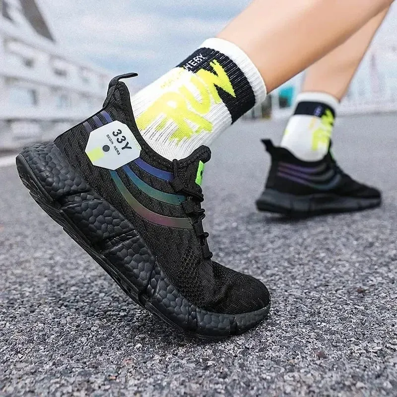 Men Casual Sport Shoes Breathable Lightweight Sneakers Unisex Outdoor Mesh Running Shoe Athletic Jogging Tenis Walking Shoes Men
