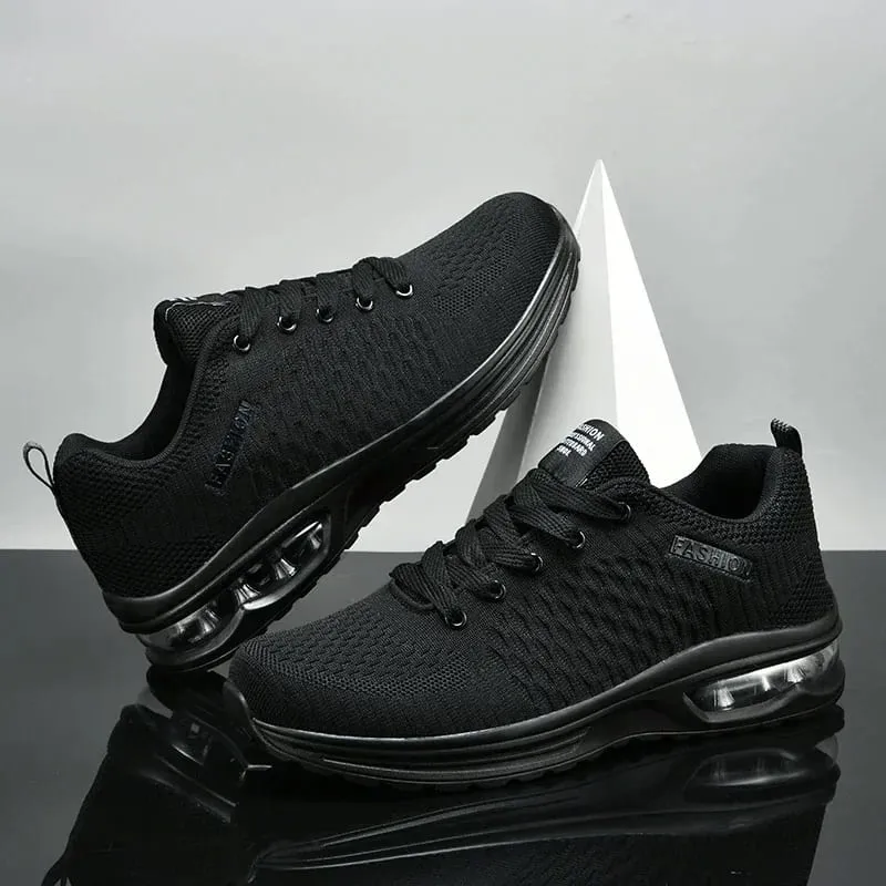Mens Running Shoes Outdoor Sports Casual Mesh Tennis Shoes Lace-up Lightweight Gym Jogging Shoes for Men 2025 New Male Sneakers