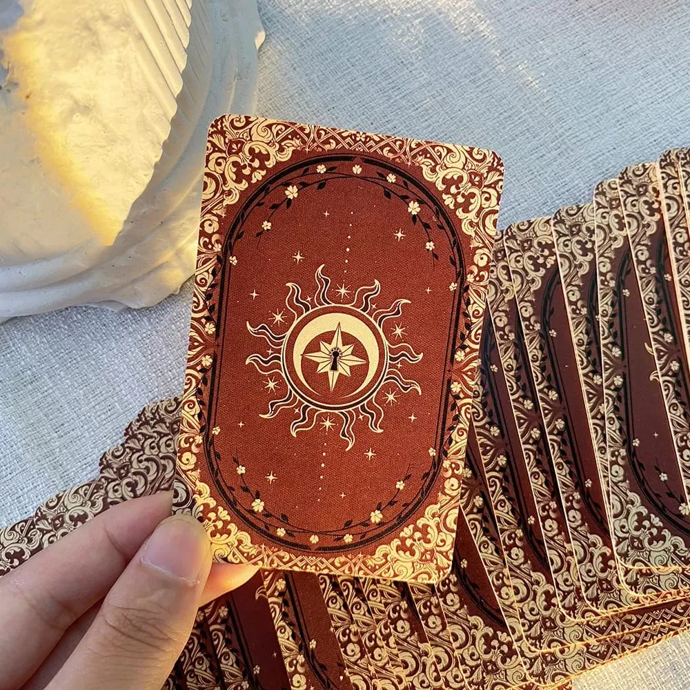 Fairy Tale Dream Lenormand Cards 44 Cards Vintage Fairy Tale Oracle Deck Divination Fortune Telling Witch Gold Border Cards