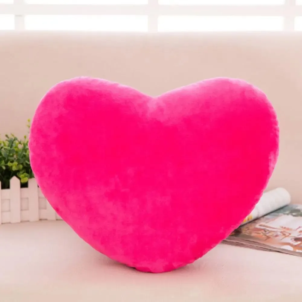 Hot for Birthday Valentines Day Heart Pillow Pillow Heart Shape Soft Pillow