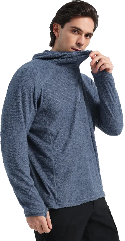 Pioneer Camp Men's Hoodies Outdoor Professional Grade Fleece Warmth Sweatshirt Zip PrimaLoft Active Evolve For Camping Hiking