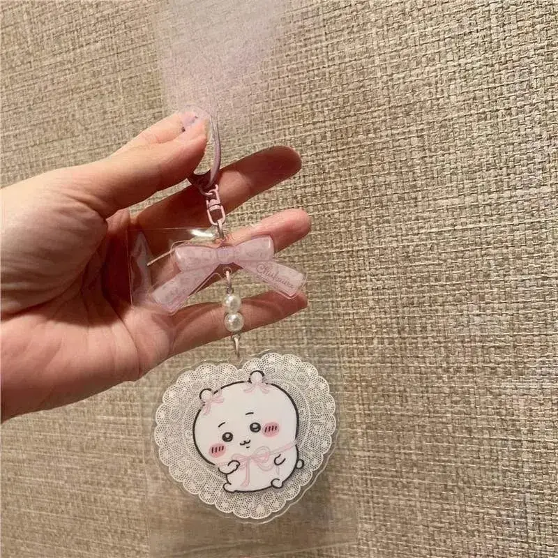 Jiikawa surrounding Harajuku limited acrylic keychain pendant Hachi Usaki cartoon backpack pendant