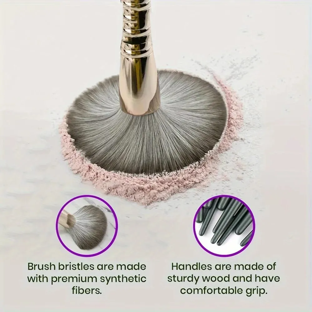 14 Professional Makeup Brushes That Can Create A Variety Of Looks Suit Different Styles Are Clean And Help Reduce Breakouts.