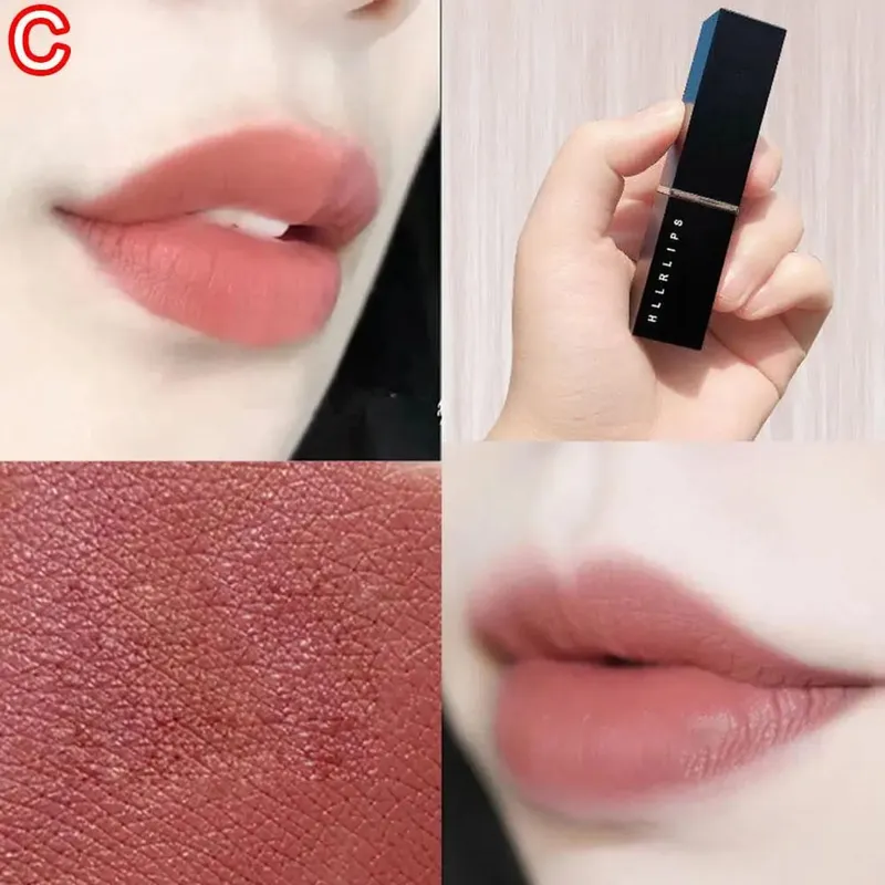 8 farver Læbestift Vandtæt Svedtæt Langtidsholdbar Makeup Glitter Mat Fløjl Nøgen Læbestift Kvinder Kosmetik Makeup Læbe Skønhed