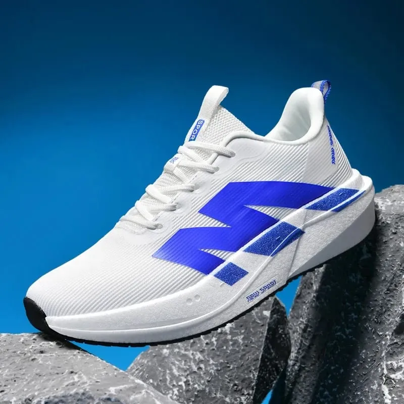 Fashion Men Women Outdoor Running Shoes Marathon Carbon Board Lightweight Comfort Casual Sneakers Breathable Mesh Sports Shoes