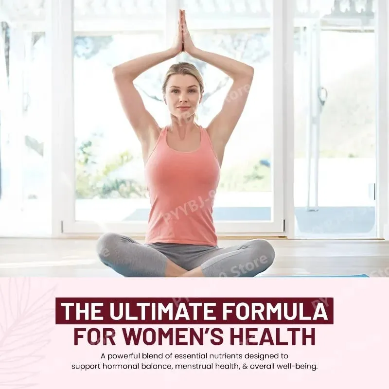 Happy Hormones Multivitamin Capsules for Women 120 CT Supports Hormonal Balance Myo-Inositol D-Chiro Inositol Omega 3 Vitamin D3