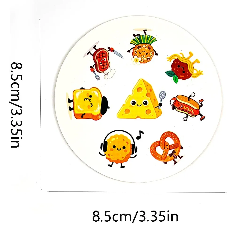 Metal Box Card Game Food Party Link Game Cards Family Interactive Matching Board Game Party Desktop Game Toy for Children Adults