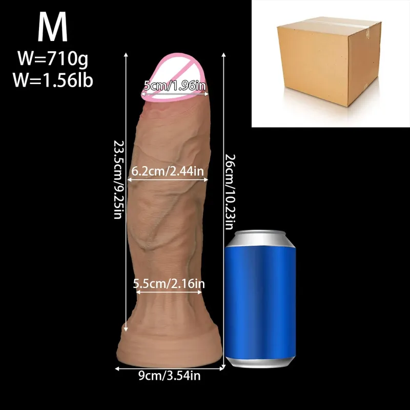 Realistic Anal Dildo Huge Long Butt Plug Training Stretcher Anal Dilator Prostate Massager Adult Anal Sex Toys For Women Men Gay