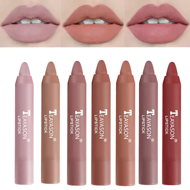 12 Colors Velvet Matte Lipsticks Pencil 