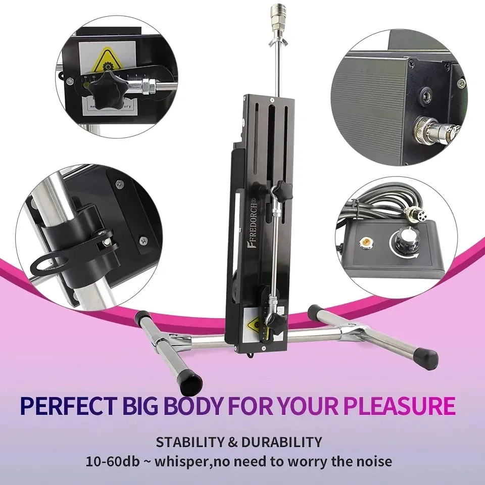 Dildo-120W Awtomatikong Dildo Machine 3-15cm Super Silent Masturbation Dildo Sex Machine Mga Pang-adultong Couple Sex Toy Babae Lalaki Sex Toy