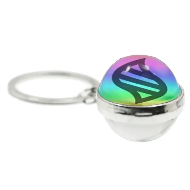 Pokémon Mega Stone Keychain Anime Peripheral Creativity Exquisite Versatile Trend Spherical Keychain Cartoon Gift Accessories