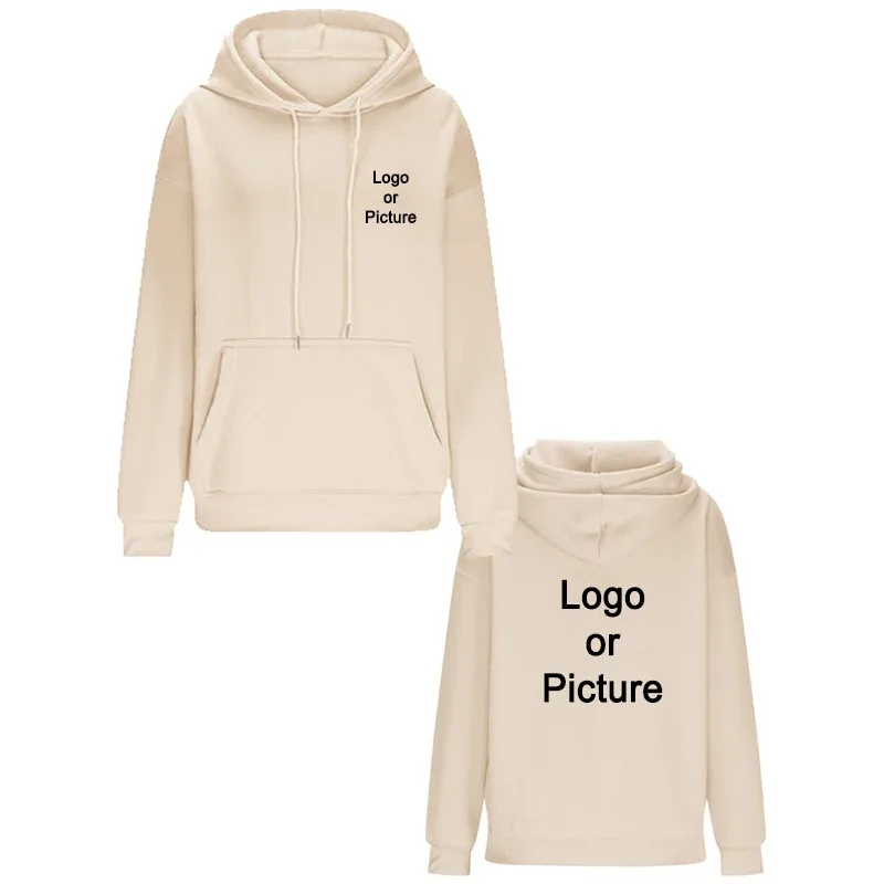 Sudaderas con capucha de gran tamaño para mujer, estampado personalizado, manga larga, holgada, con hombros caídos, jerséis, diseño artesanal