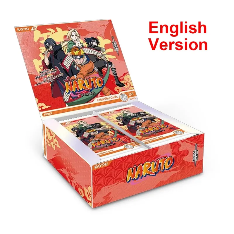 Kayou Genuine Naruto Cards Booster Pack Sasuke Flash Collection Card Anime Figure Toy Gift For Kids Birthday Christmas