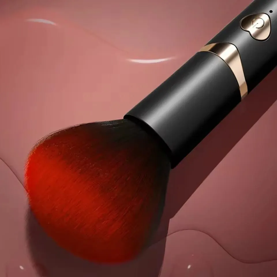 Makeup Brush Vibrator for Women Powerful Vibrating Nipple Clitoral Stimulator 7 Speed AV Wand Sex Toys for Couples Adults 18+