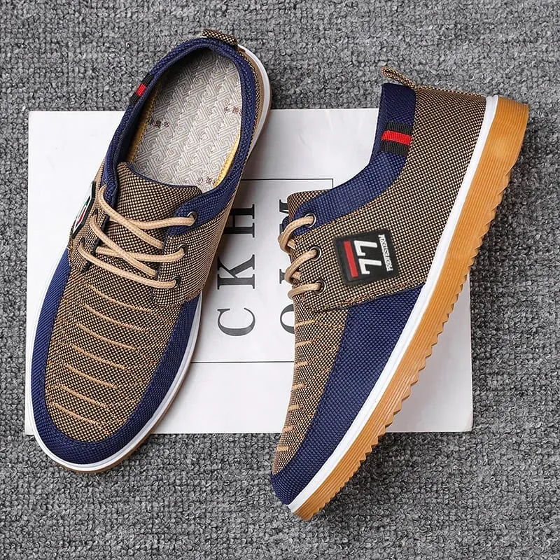 2025 nuevos zapatos de moda para hombres zapatos deportivos casuales cómodos y versátiles de punto — image 8