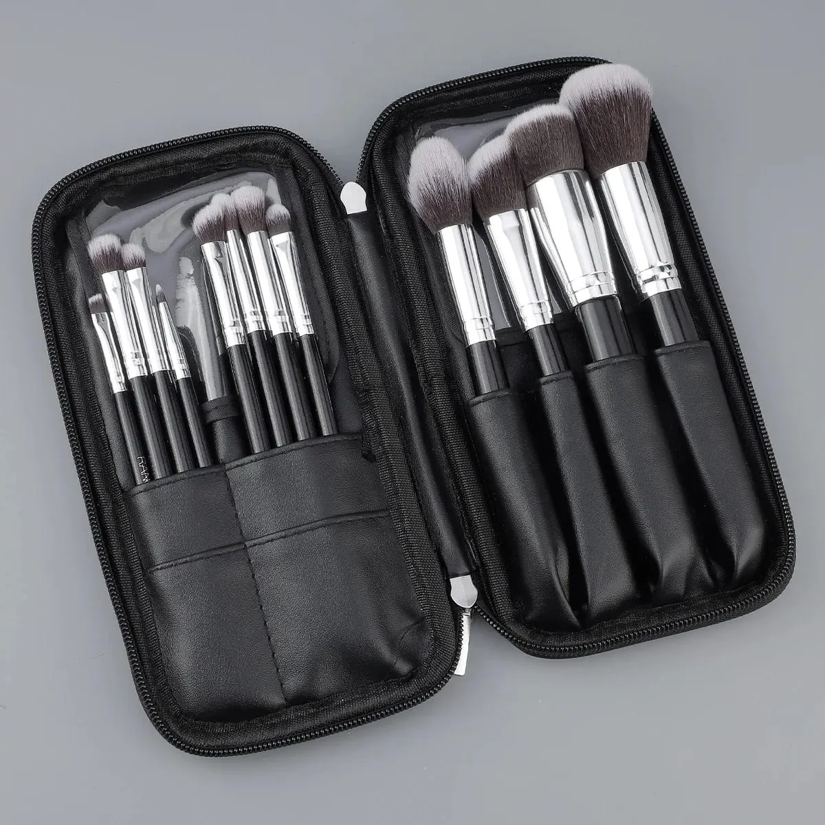 Propesyonal na Kahon ng Regalo 12 Piraso na Makeup Brushes Kit ng Mukha Eye Beauty Brushes Para sa Foundation Conceal Eyeshadow Contour Brush