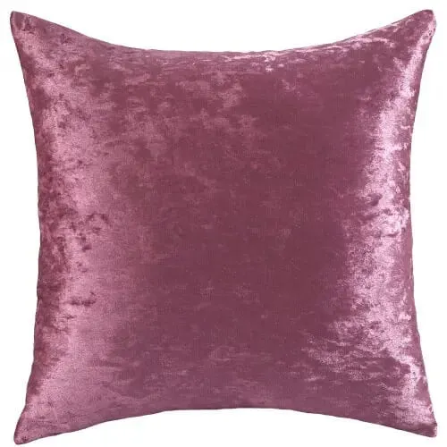 Ice Velvet Solid Color Cushion Cover 18x18 Inch Crushed Velvet Shiny Throw Pillowcase for Living Room Sofa Home Decor