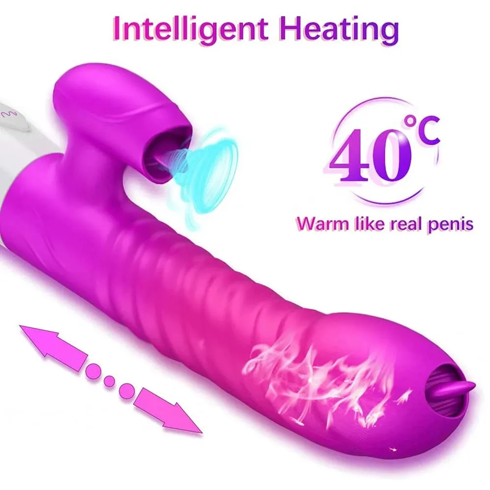 Schnelle Orgasmus Vibrator Dildo Für Frauen Lecken Heizung Vibratoren Klitoris G-Punkt Stimulator Vibro Weibliche Clit Sucker Erwachsene Sex spielzeug