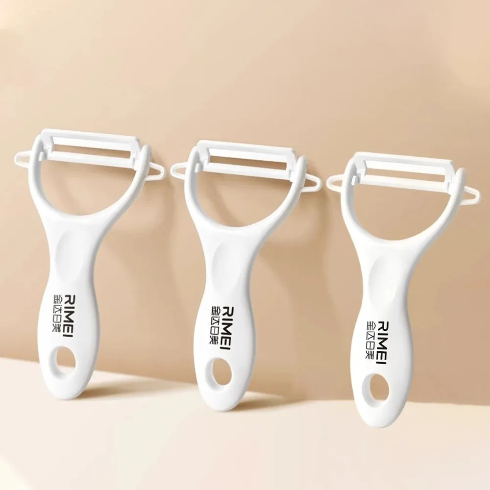 Ceramic Vegetable Peeler Household Kitchen Gadgets Multi-functional Peeler for Potatoes Carrots Cucumbers and Fruits