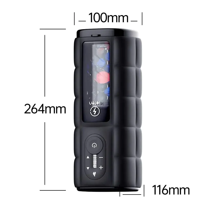 Leten Zero gravity Male Penis Training Cup Auto Thrusting and Heating Piston Stroker Adult Sex Toy For Man Penis Stimulation