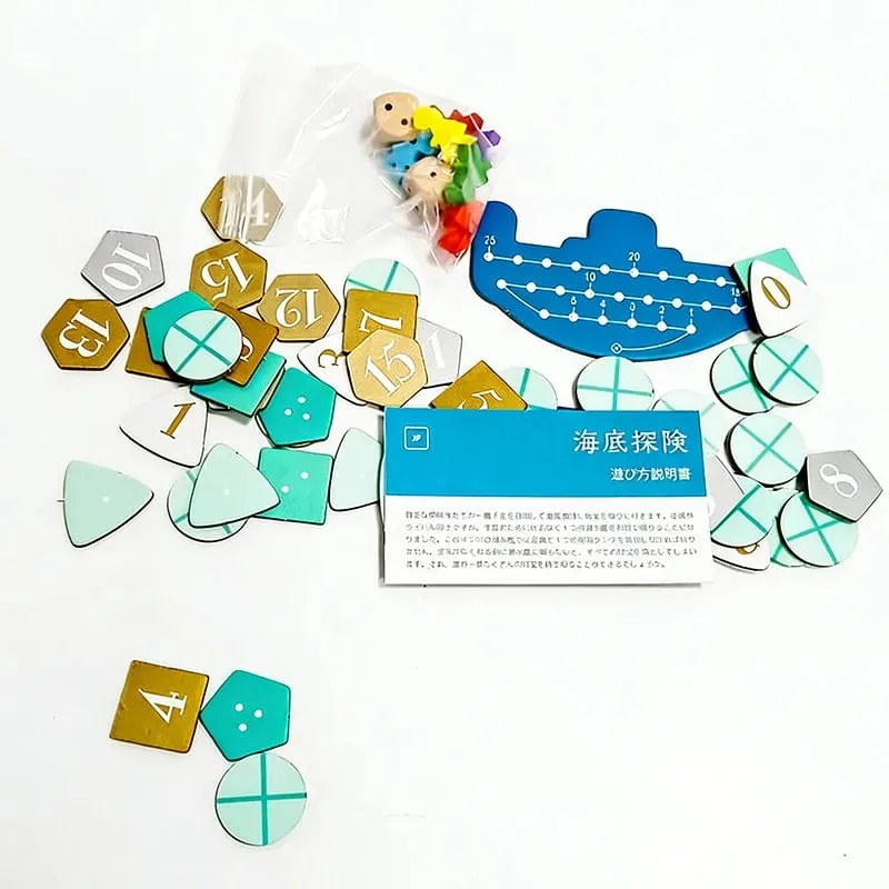 Deep Sea Adventure Card Game Board Game Family Party Entertainment Interactive Toys Gift for Children Funny English Game — image 3