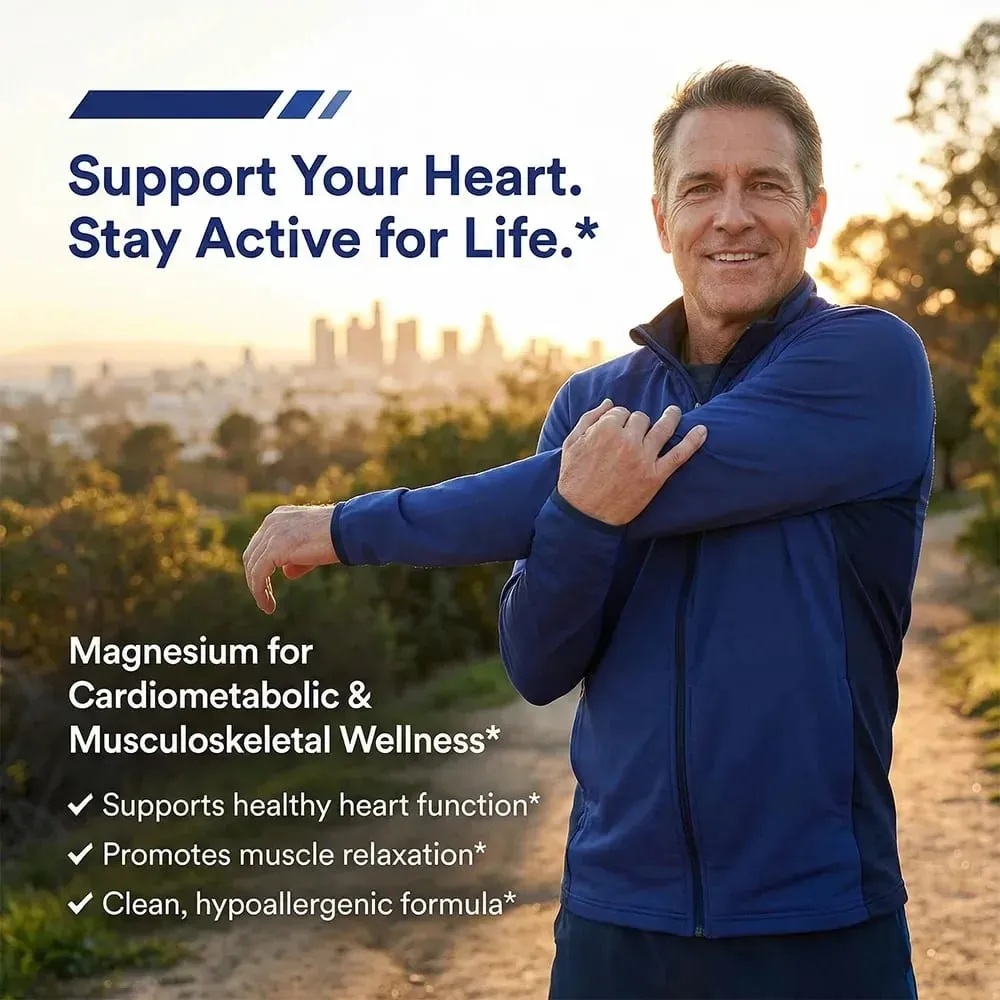 High Absorption Magnesium Glycinate Capsules – Dietary Supplement for Calm Support & Sleep for Adults