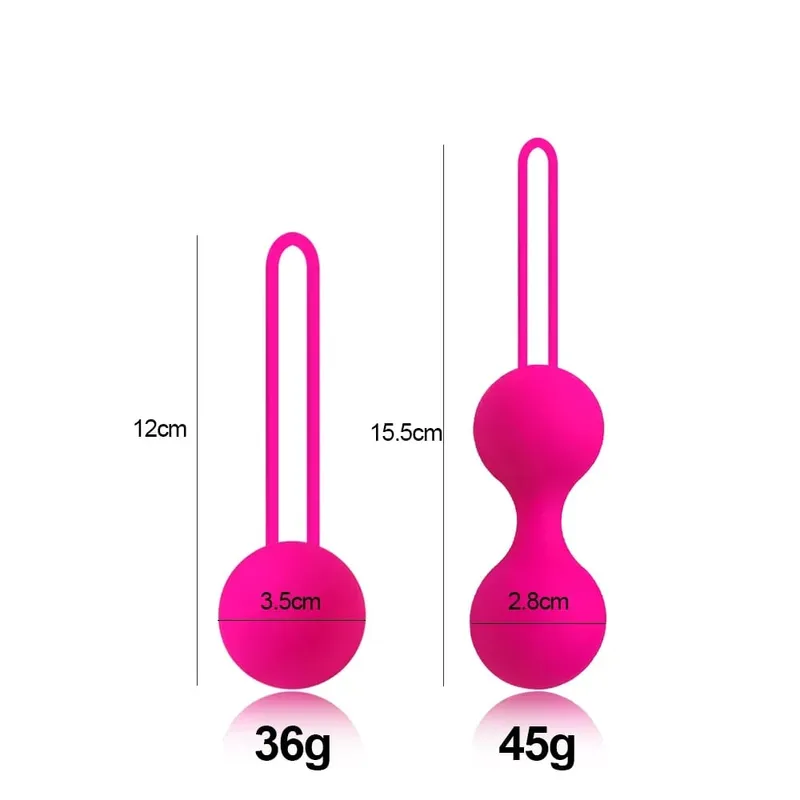 Silicone Smart Geisha Kegel Ball Beads Vaginal Ball Sex Toys for Women Simulator Vagina Chinese Ben Wa Ball Tightening Exerciser