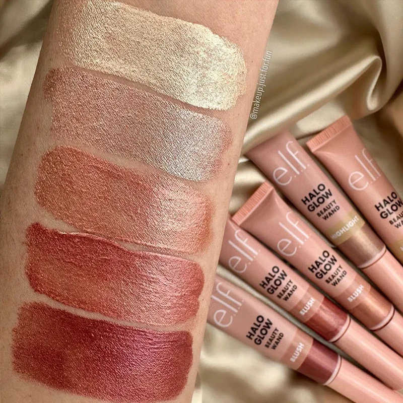 Elf Halo Glow Blush Contour Liquid Contour Blush Stick untuk Bayang-bayang Tertentu Matte Glow Primer Pelembap Asas Pengecilan liang — image 3