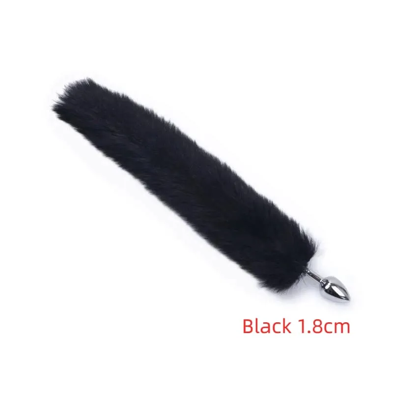 New Fox Tails Anal Plug Metal Anal Sex Toys Butt Plug Sex Games Role Play Cosplay Toys Men And Women Sex Toys