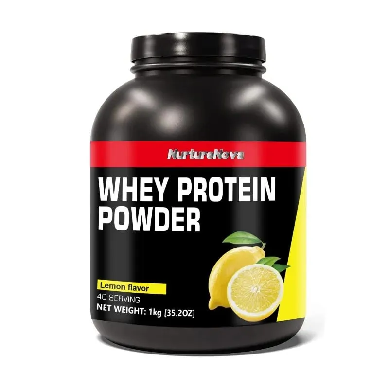 NurtureNova Whey Protein Powder Build Muscle Support and Muscle Recovery Support Sports Muscle Support for Adults 40 Servings