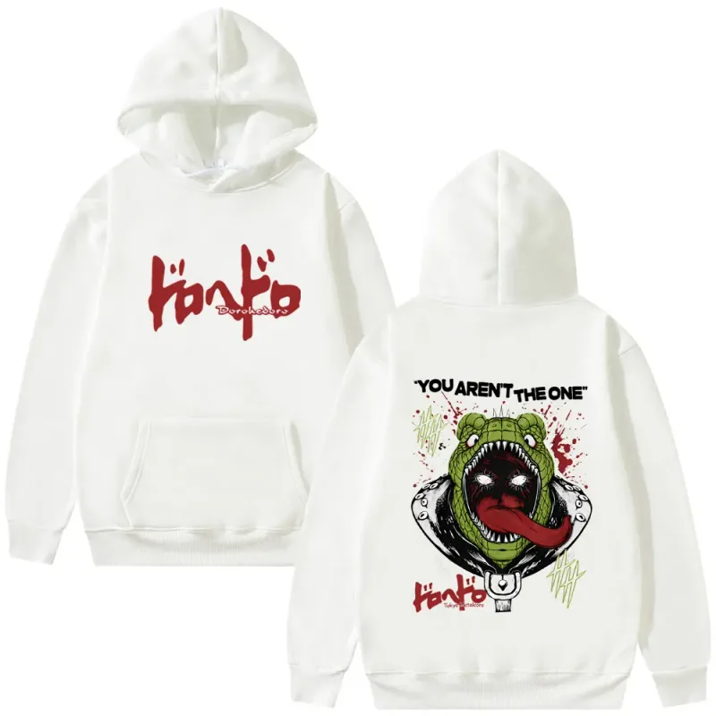 Anime Dorohedoro Kaiman You DRHDR Hoodies Men Women Gothic Manga Rock Streetwear Long Sleeve Vintage Pullover sweatshirt