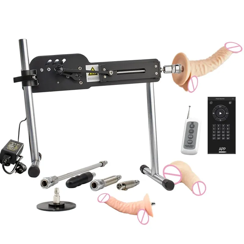 Máquina sexual mejorada con Control remoto, máquina de amor súper silenciosa, Ultra ajustable, Vac U Lock, 30db, 70W, con Big D gratis