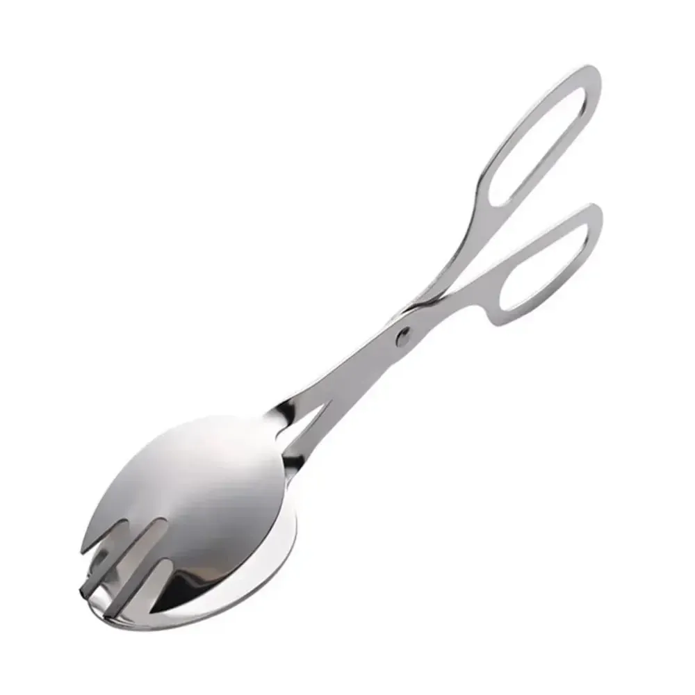 1PC Salad Dressing Food Clip Mini Cakes Bakery Supplies Heavy Duty Scissors Bread Tong Stainless Steel Steak Clamp