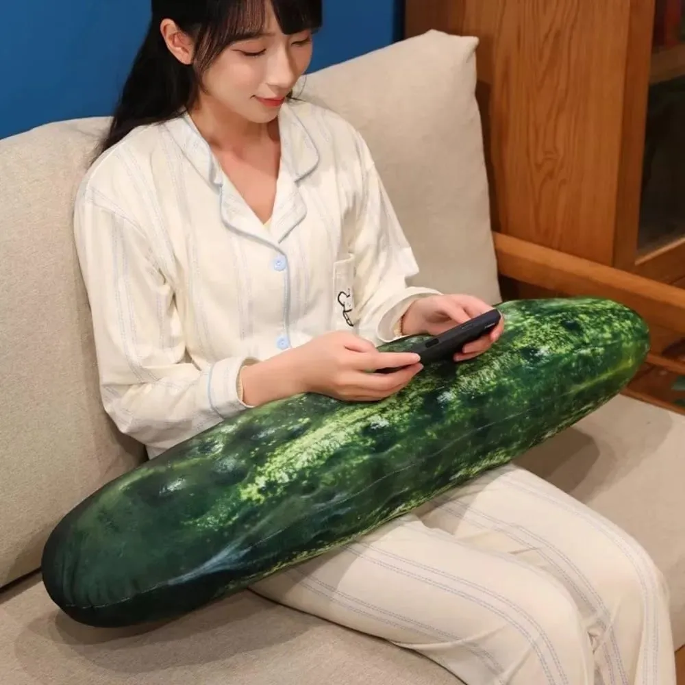 Kawaii Soft Vegetable Pillow Realistic Details Simulation Vegetable Stuffed Creative Accent Cozy Veggie Cozy Home