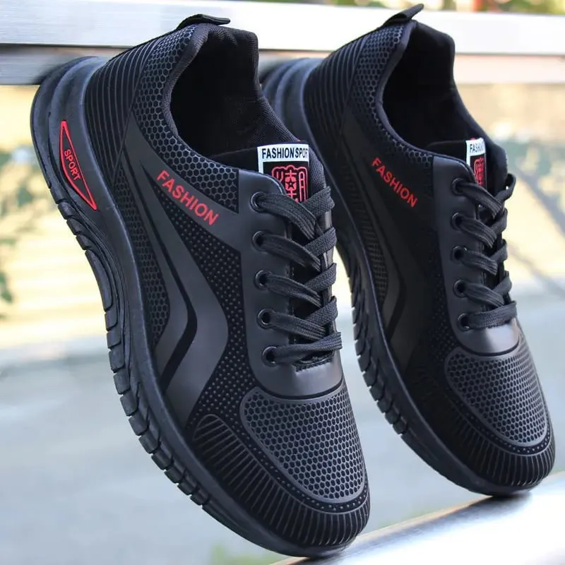 New Breathable Sports Shoes Men's Casual Sneakers Male Antislip Wear-resisting Running Trainers Outdoor Men Shoes