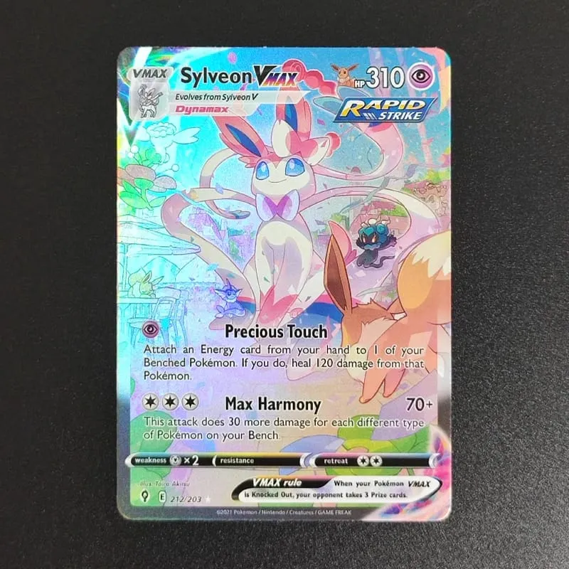 Proxy PKM Cards Mew Ex PAF 232/091 SVP 053 English TCG Collection Trading Card Game