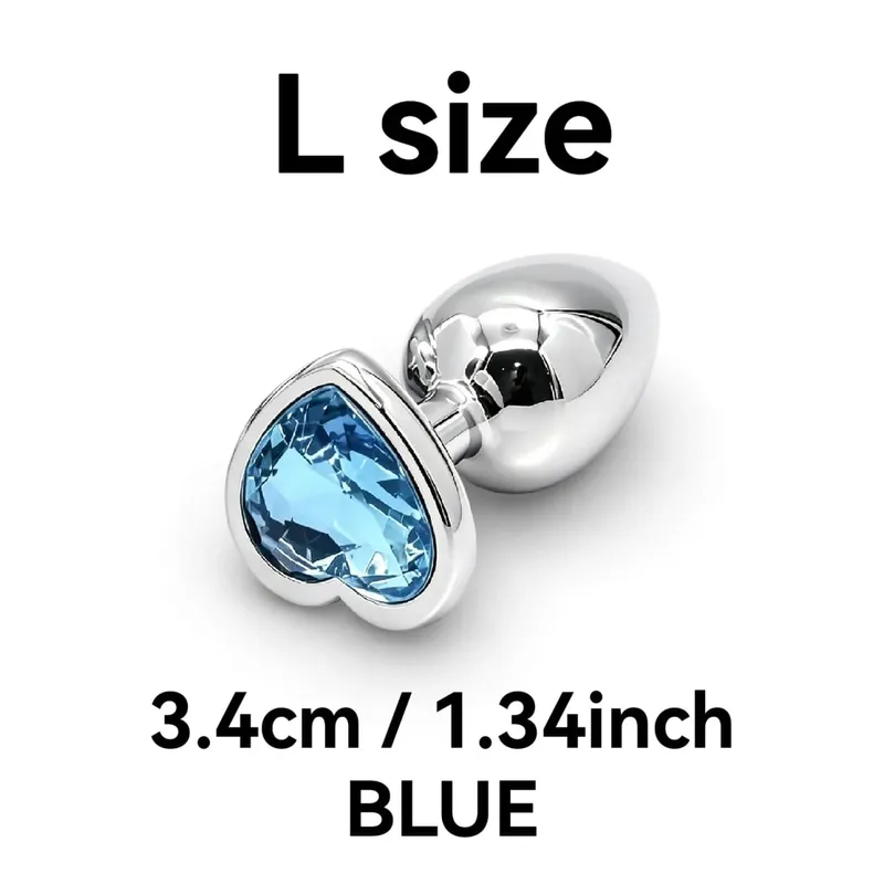 Metal Anal Plug Jewelry Base Beginner To Expert 5 Size Butt Plug Adult Toys Tail Female/Male Dildos Sex Toys Couples Adults Game
