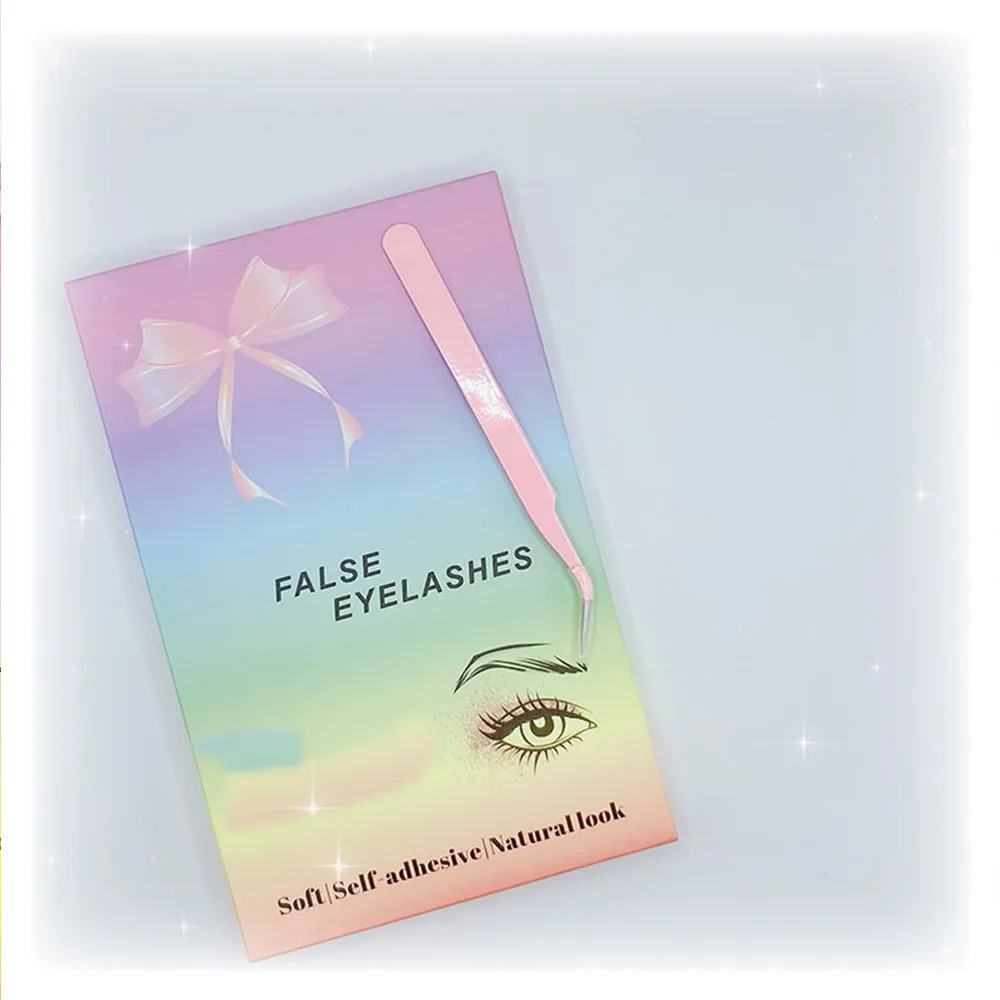 288Clusters Self Adhesive No Glue Daily Natural Eye Makeup Eyelash Extensions Kit False Eyelashes With Tweezers