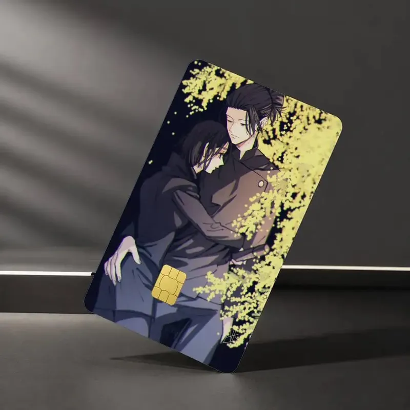 GetoShoko S-Suguru Geto S-Shoko Ieiri Sticker Film Tape Skin for Credit Card Debit Card Waterproof Stickers
